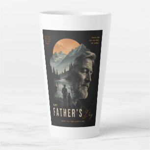 Tasse Latte Joyeuse Fête des Pères – Le Guide Premier Vintage