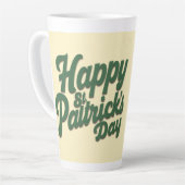 Tasse Latte Joyeuse Saint-Patrick Mignon Lutin (Angle gauche)