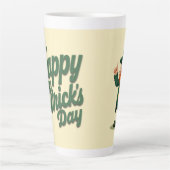 Tasse Latte Joyeuse Saint-Patrick Mignon Lutin (Devant)