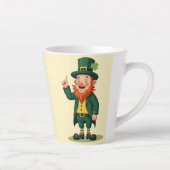 Tasse Latte Joyeuse Saint-Patrick Mignon Lutins (Droite)