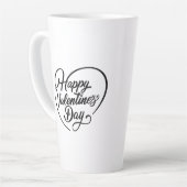 Tasse Latte Joyeuse Saint-Valentin-23823 (Angle gauche)