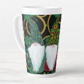 Tasse Latte Joyeuse St. Patrick GNOMES (Angle gauche)
