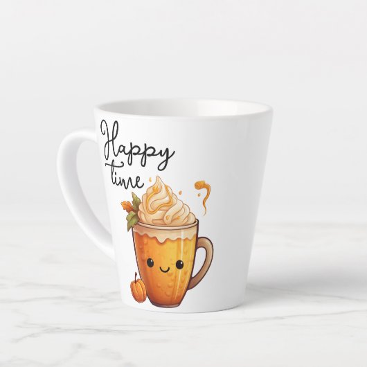 Tasse Latte Joyeux (Angle gauche)