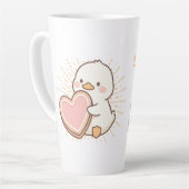 Tasse Latte Joyeux anniversaire  (Angle gauche)