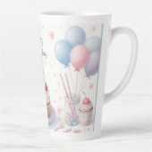 Tasse Latte Joyeux anniversaire (Droite)