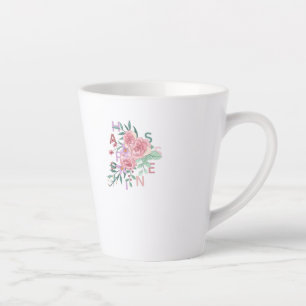 Tasse Latte Joyeux fleuron