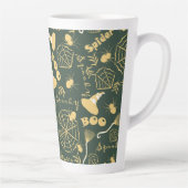 Tasse Latte Joyeux Halloween (Droite)