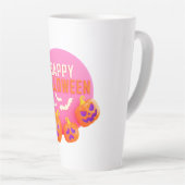Tasse Latte Joyeux halloween (Angle droit)