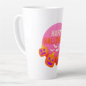 Tasse Latte Joyeux halloween (Angle gauche)
