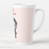 Tasse Latte Joyeux Halloween (Droite)