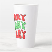 Tasse Latte Joyeux Joyeux Joyeux (Devant)