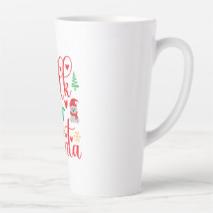 Tasse Latte Joyeux Lait De Noël Pour Père Noël