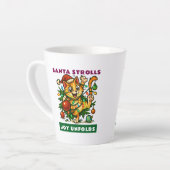 Tasse Latte Joyeux Noël (Angle gauche)