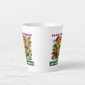 Tasse Latte Joyeux Noël (Devant)