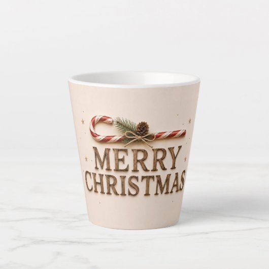 TASSE LATTE JOYEUX NOËL (Devant)
