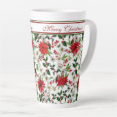 Tasse Latte Joyeux Noël (Angle droit)