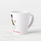 Tasse Latte Joyeux Noël (Angle droit)