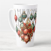 Tasse Latte Joyeux Noël (Angle gauche)