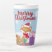 Tasse Latte Joyeux Noël (Devant)