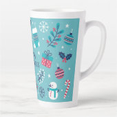 Tasse Latte Joyeux Noël (Droite)