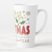 Joyeux Noël à main or