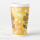 Tasse Latte Joyeux Noël Bonne année-45910 (Devant)