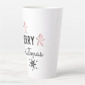 Tasse Latte Joyeux Noël Cookie pain d'épices (Devant)