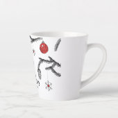 Tasse Latte Joyeux Noël et Bonne Année (Droite)