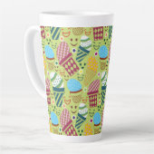 Tasse Latte Joyeux Pâques (Angle gauche)