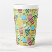 Tasse Latte Joyeux Pâques (Devant)