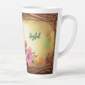 Tasse Latte Joyeux Parakeet (Droite)