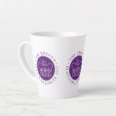Tasse Latte Jubilé de platine de la reine (Angle gauche)