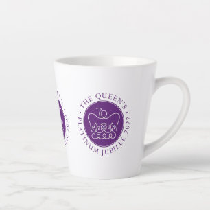Tasse Latte Jubilé de platine de la reine