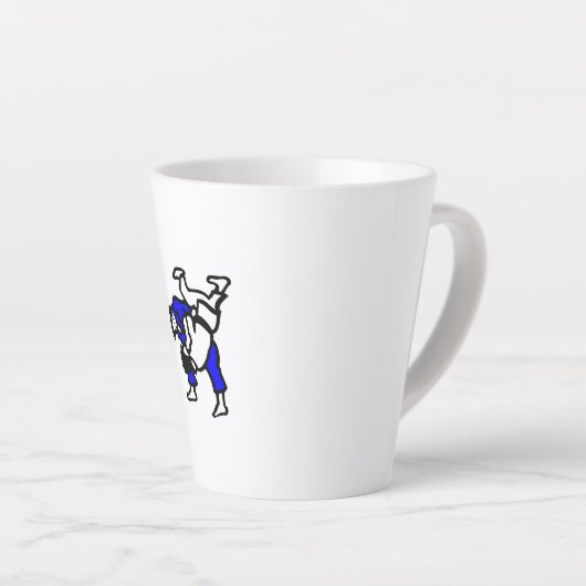 Tasse Latte Judo (Angle droit)