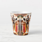 Tasse Latte Jumping Ensemble Pour Aimer Pour Toujours Mariage (Devant)