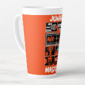 Tasse Latte Junior Boys Tennis Player (Angle gauche)