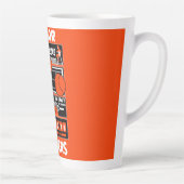 Tasse Latte Junior Boys Tennis Player (Droite)