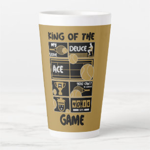 Tasse Latte Junior Boys Tennis Roi Du Jeu