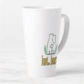 Tasse Latte juste des ours (Angle droit)