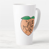Tasse Latte Juste Peachy Funny (Angle droit)