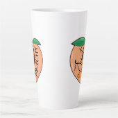 Tasse Latte Juste Peachy Funny (Devant)