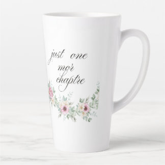 Tasse Latte Juste un chapitre de plus Café Livres Conception f