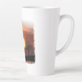 Tasse Latte juste une fille qui aime les chevaux (Droite)