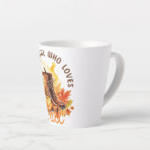 Tasse Latte Juste Une Fille Qui Aime Tomber (Angle droit)