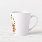 Tasse Latte Juste Une Fille Qui Aime Tomber (Droite)