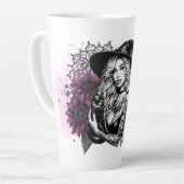 Tasse Latte Juste Une Sorcière (Angle gauche)