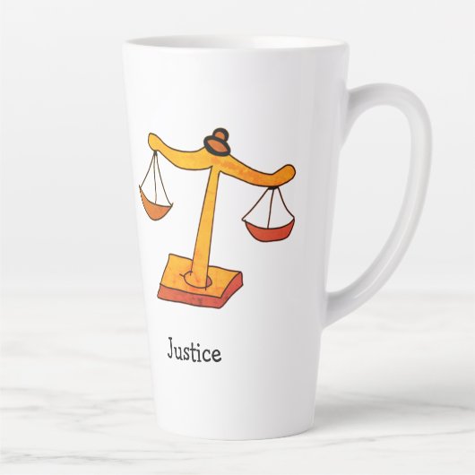 Tasse Latte justice (Droite)