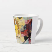 Tasse Latte kandinsky (Angle droit)