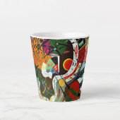 Tasse Latte Kandinsky - Courbe Dominante (Devant)