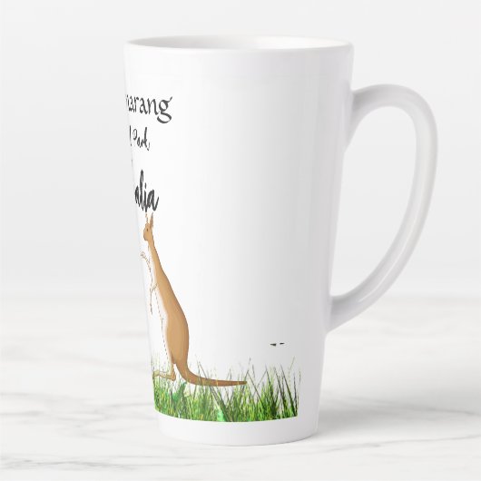 Tasse Latte Kangaroo (Droite)